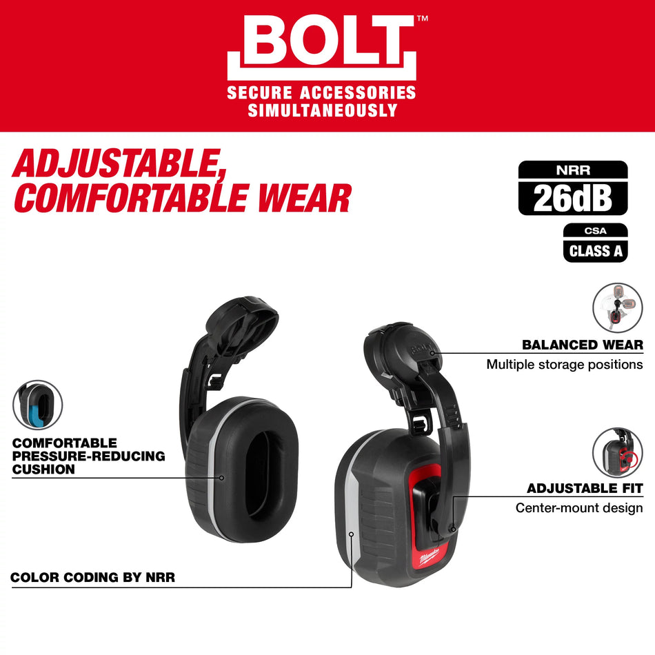 BOLT™ 26dB Ear Defenders