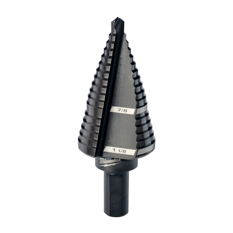 Step drill bit #9, 7/8 in. & 1-1/8 in.