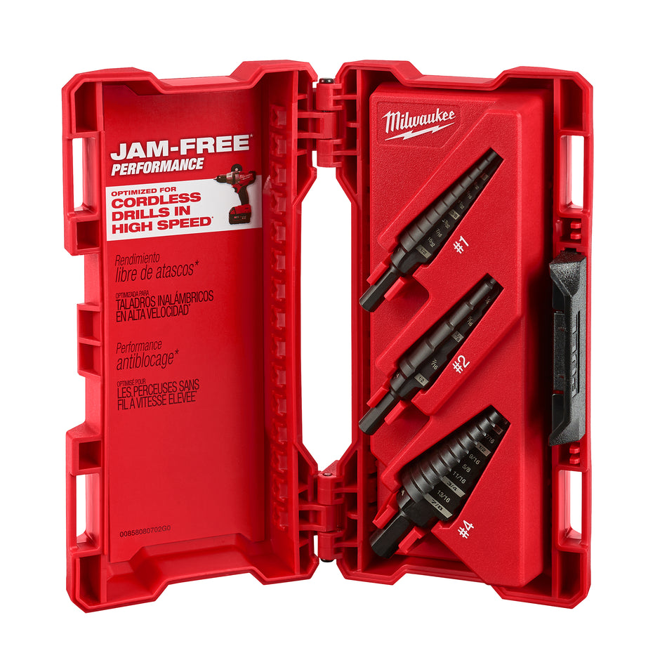 3-piece drill bit set
