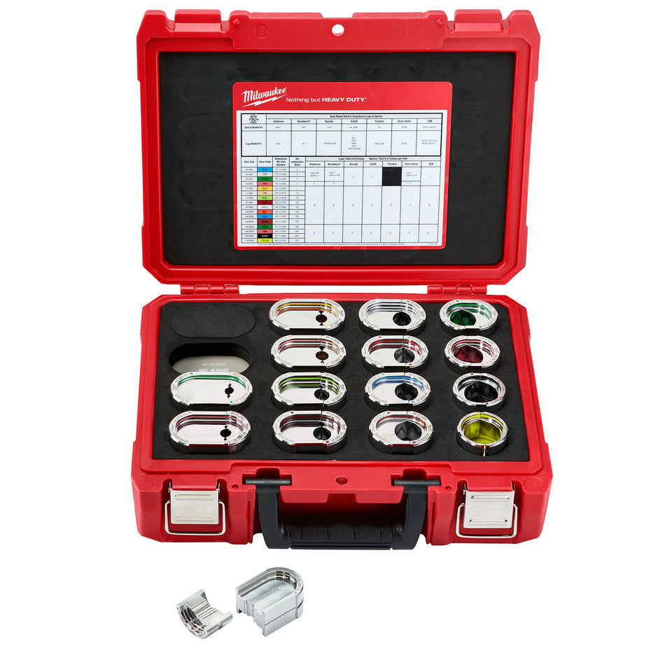 Kit de matrices en aluminium 12T de 750 MCM de style U