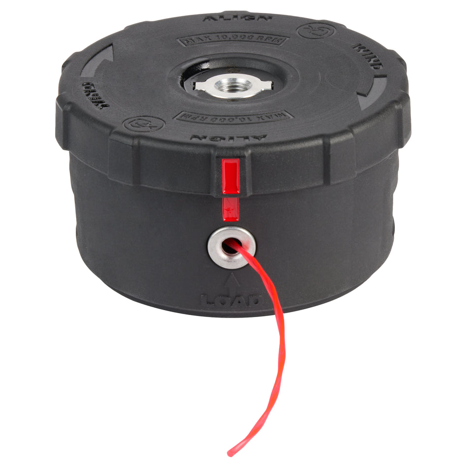 Easy load trimmer head