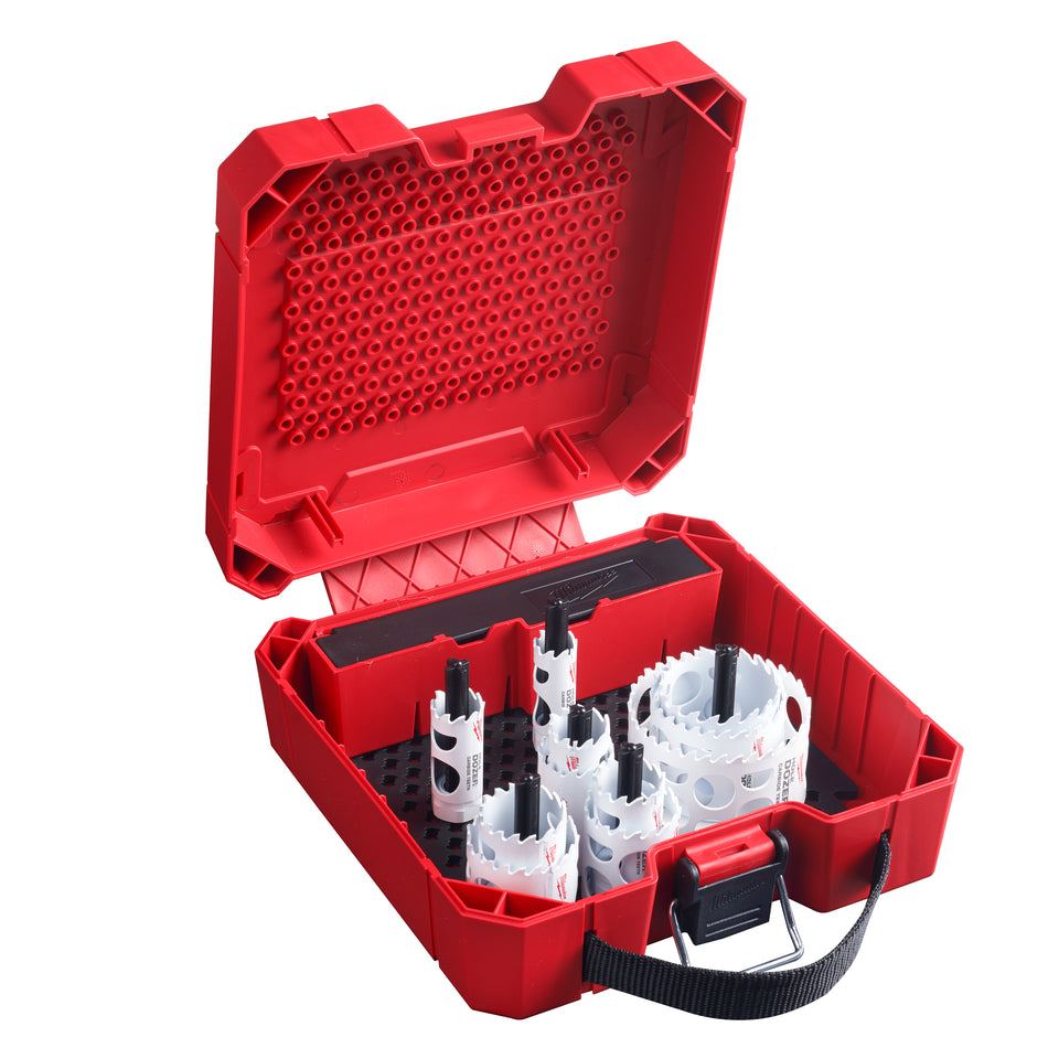 Kit de 15 scies-cloches à dents au carbure de HOLE DOZERMC