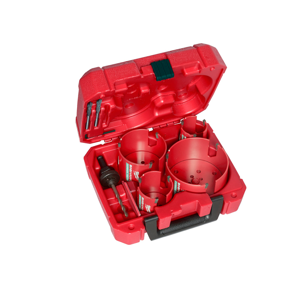 8 pc. Kit BIG HAWG™ avec dents en carbure