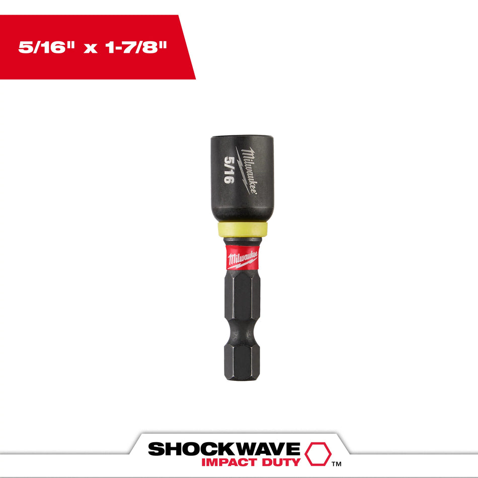 SHOCKWAVE Impact Duty™ 5/16 po x 1-7/8 po Tourne-écrou magnétique