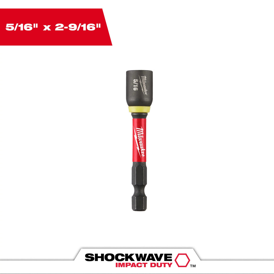 SHOCKWAVE Impact Duty™ 5/16 po x 2-9/16 po Tourne-écrou magnétique