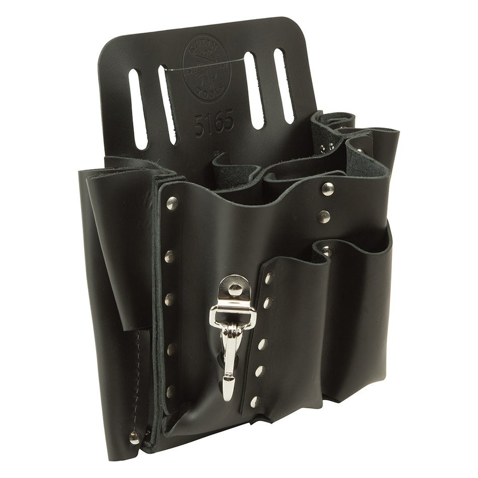 Étui à outils à 10 poches avec pince à couteau