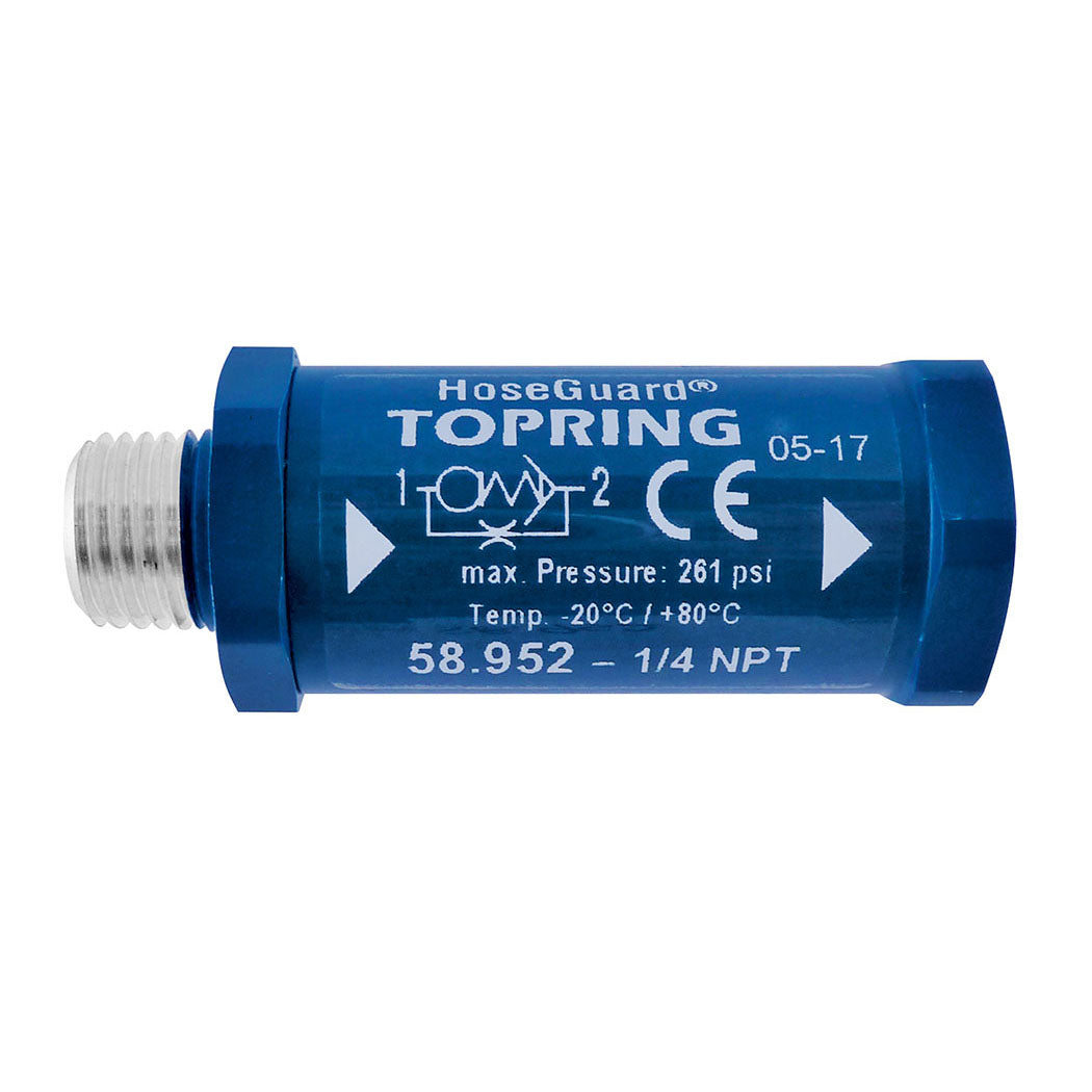 24 SCFM / 1/4 (M) à 1/4 (F) NPT