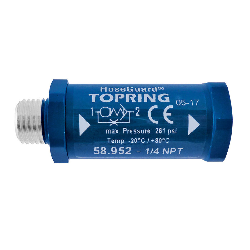 24 SCFM / 1/4 (M) à 1/4 (F) NPT