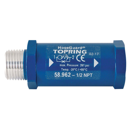96 SCFM / 1/2 (M) à 1/2 (F) NPT