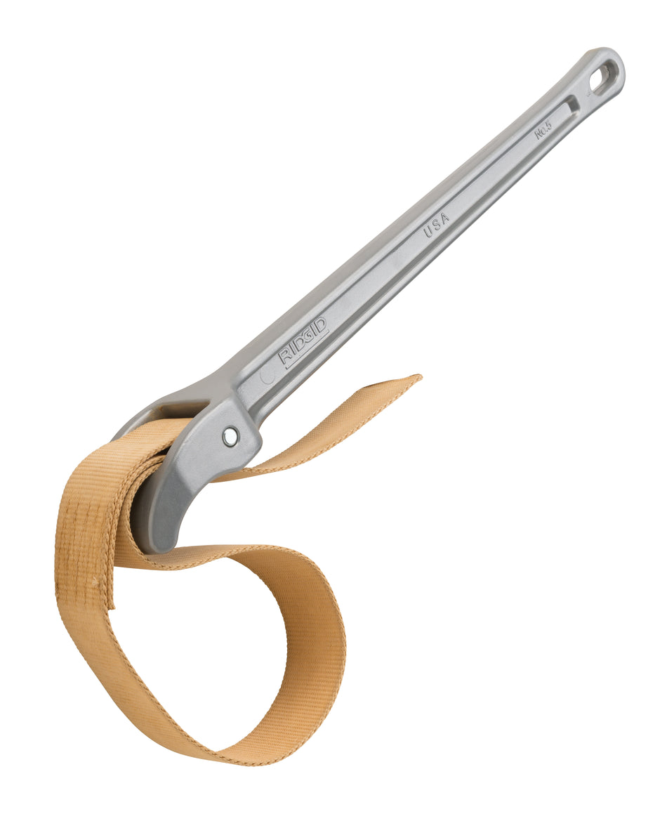 18 in. Aluminum Strap Wrench with 17 in. x 1-3/4 in. Strap 31360