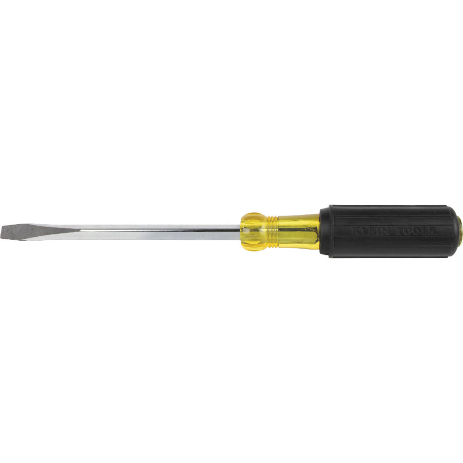 Tournevis à pointe trapézoïdale de 0,8 cm, tige carrée de 15,2 cm