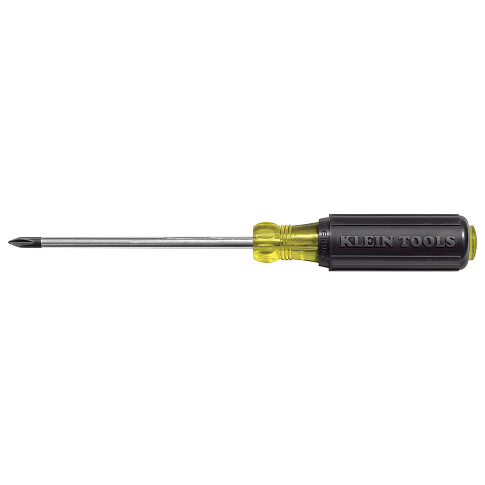 Tournevis miniature à tête cruciforme n° 0, tige ronde de 8 cm