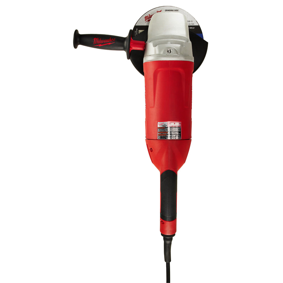 Grande meuleuse d'angle de 17,8 cm (7 po) ou 22,9 cm (9 po) et 15 A avec verrouillage
