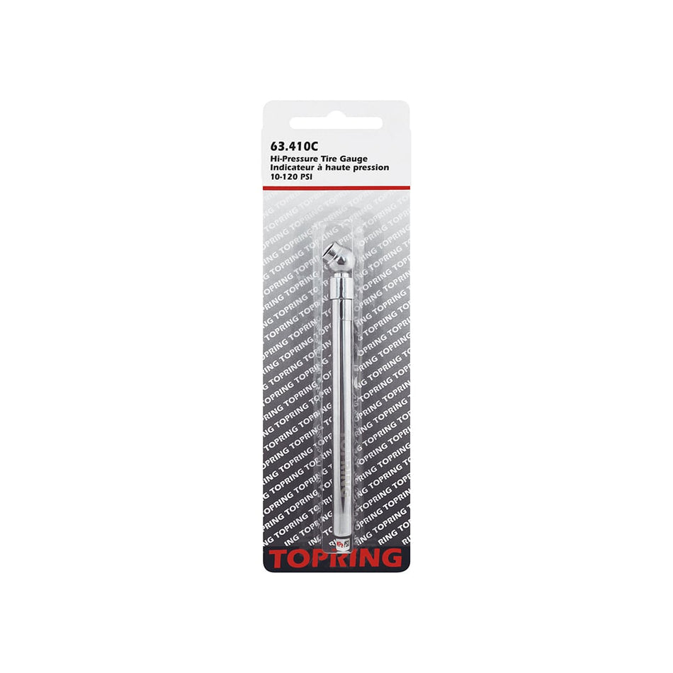 Pencil Tire Pressure Gauge 10-120 PSI