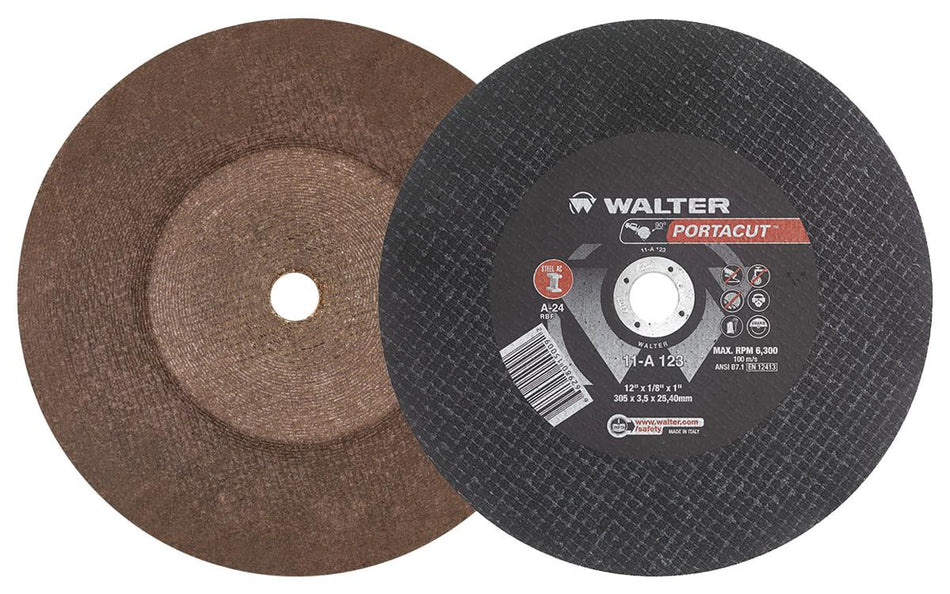 12X1 A24 GRINDING WHEELS PORTACUT