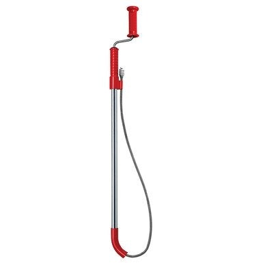 3-foot (1 m) Toilet Auger with Bulb Head