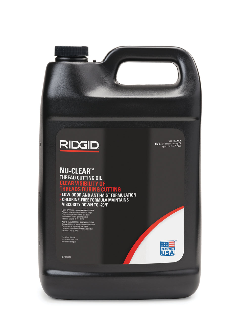 Huile de coupe pour filetage Nu-Clear