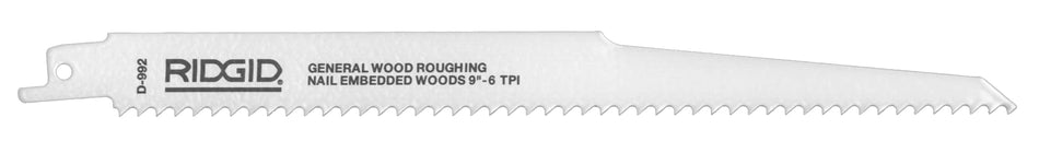 Lame de scie alternative RIDGID pour métaux non ferreux de 6 po (150 mm) - 18 dents par po - paquet de 5