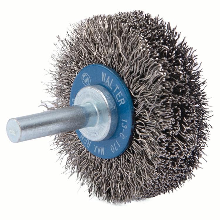 WALTER 2 BROSSE CIRC MONTEE-INOX
