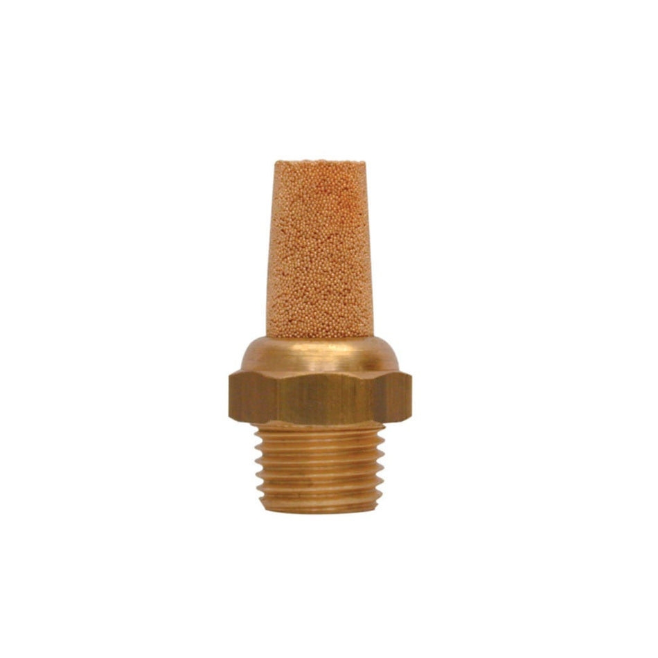 Silencieux pneumatique en laiton 1/4 (M) NPT (multiple de 10)