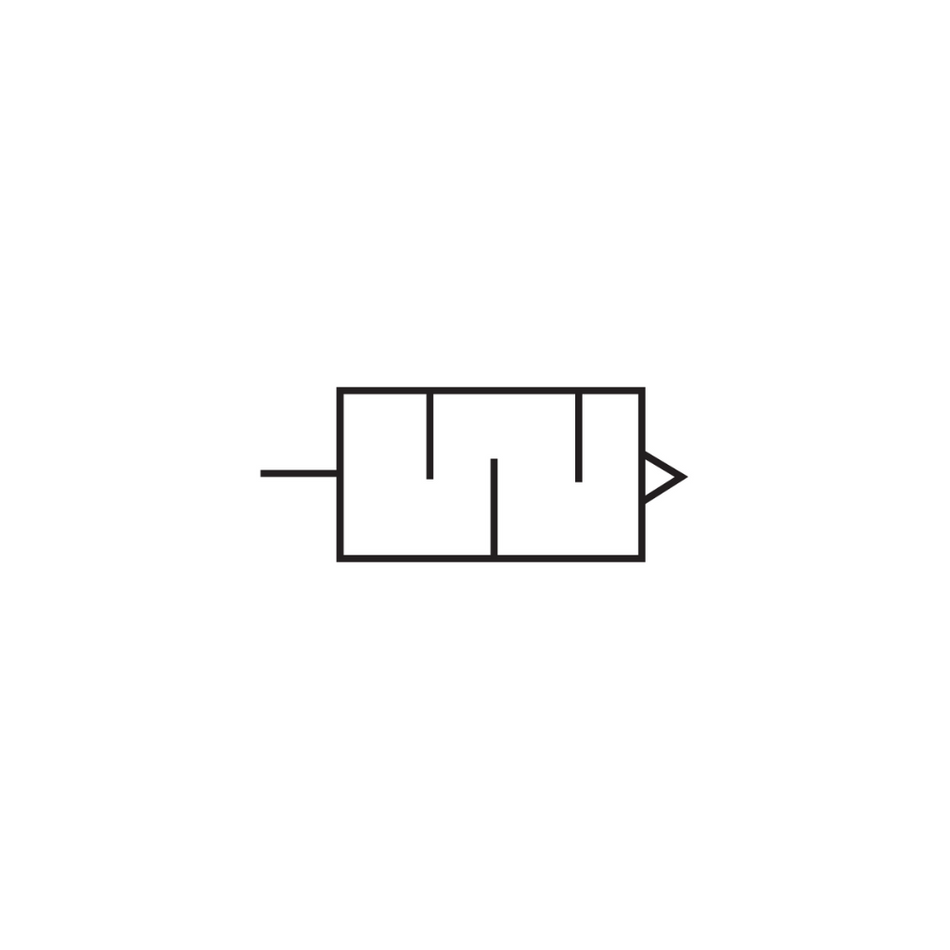 Silencieux pneumatique en laiton 1/4 (M) NPT (multiple de 10)