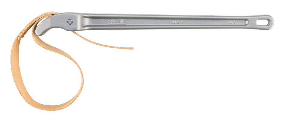 18 in. Aluminum Strap Wrench with 17 in. x 1-3/4 in. Strap 31360