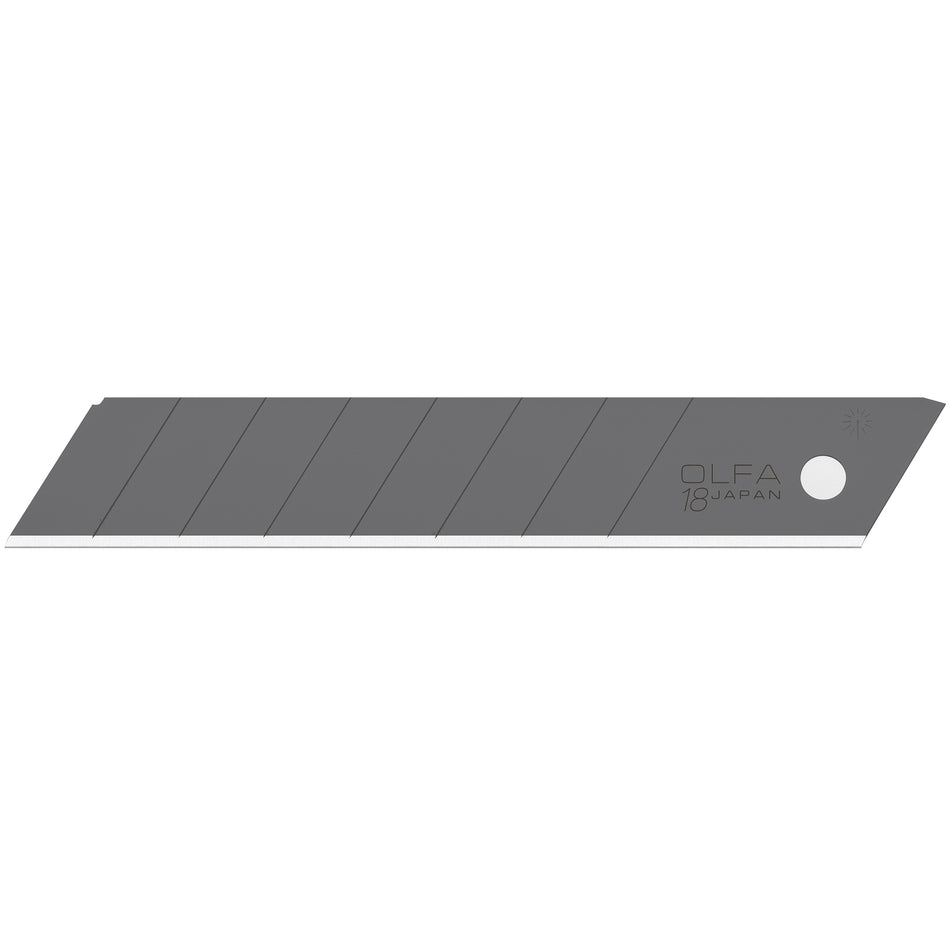 OLFA 18mm LBB-10B Black Snap Blades, 10pk