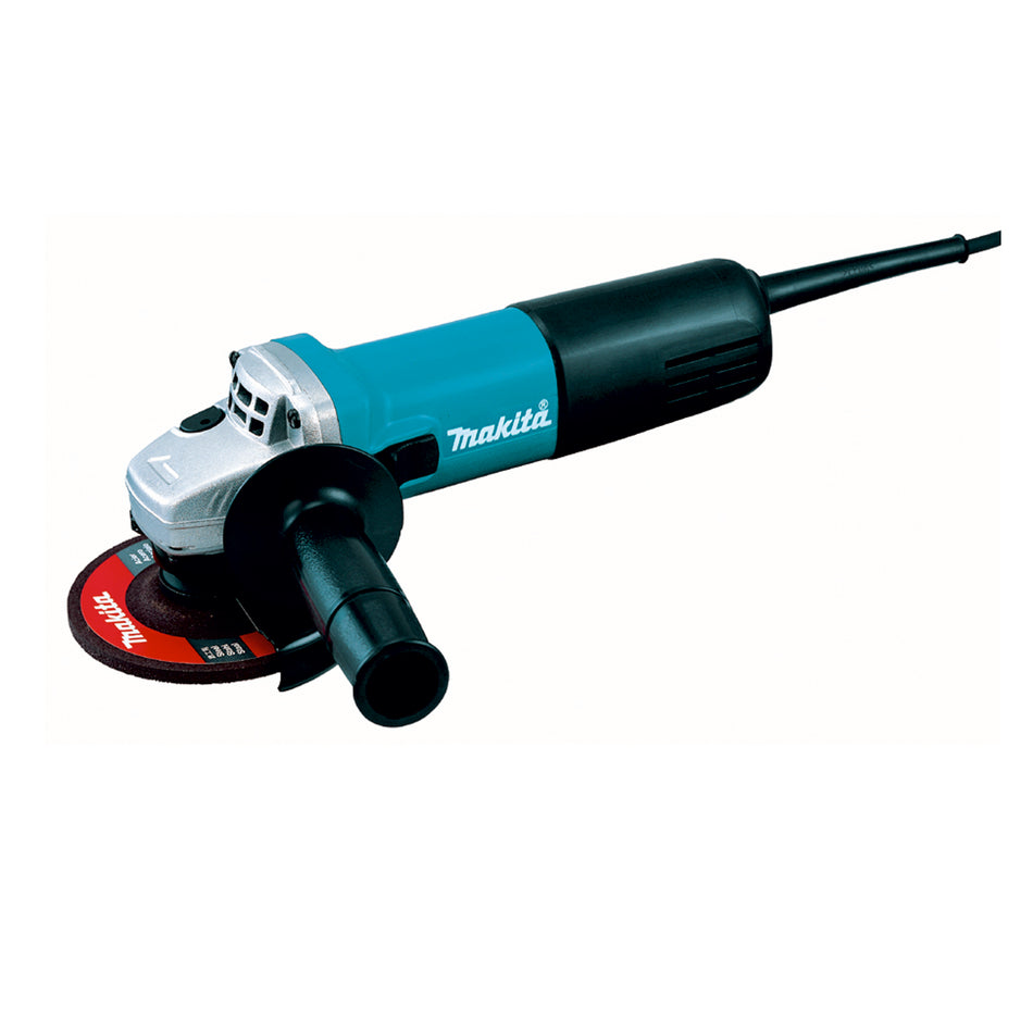 Rectifieuse coudée 4-1/2 po avec interrupteur à bouton-poussoir CA/CC