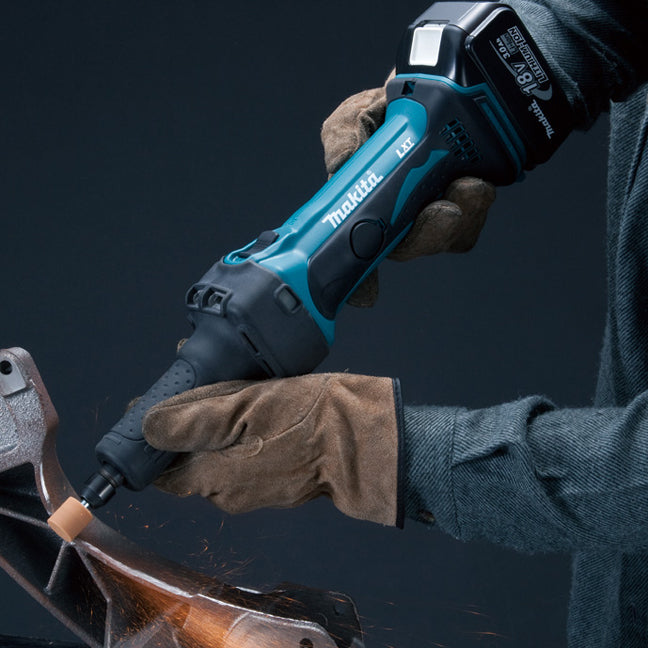 Aléseuse 1/4 po avec interrupteur à bouton-poussoir 18V LXT, outil seulement