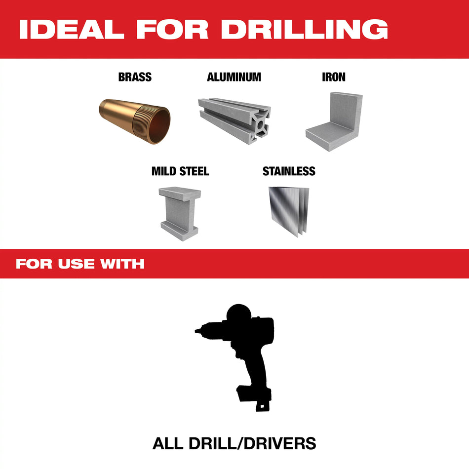 One-piece Carbide Hole Cutter Set: 4PC
