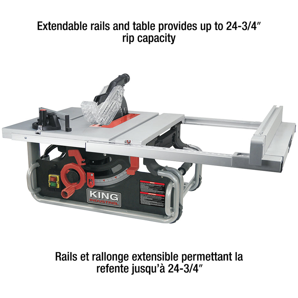 Scie de chantier 10" portable