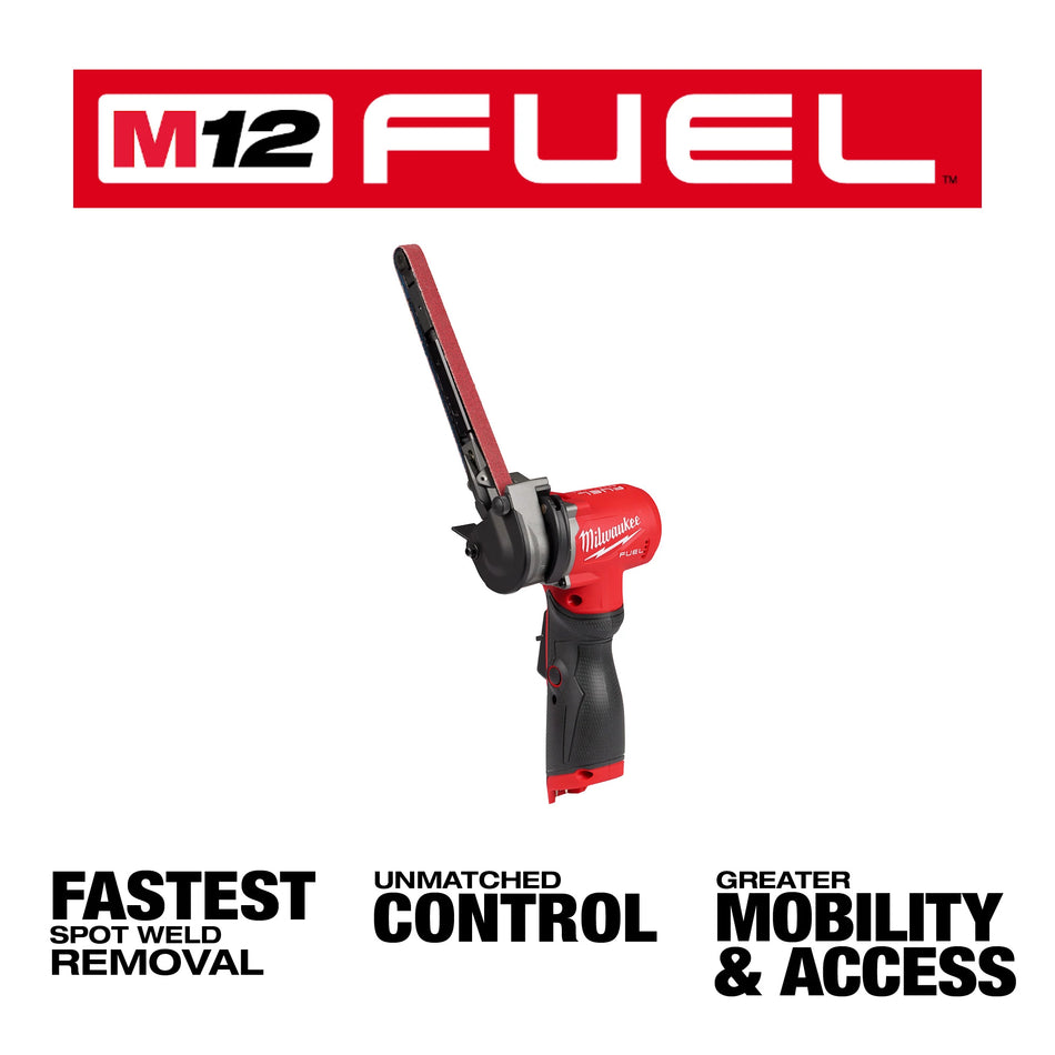 Bandfile 1/2 po X 18 po M12 FUELMC