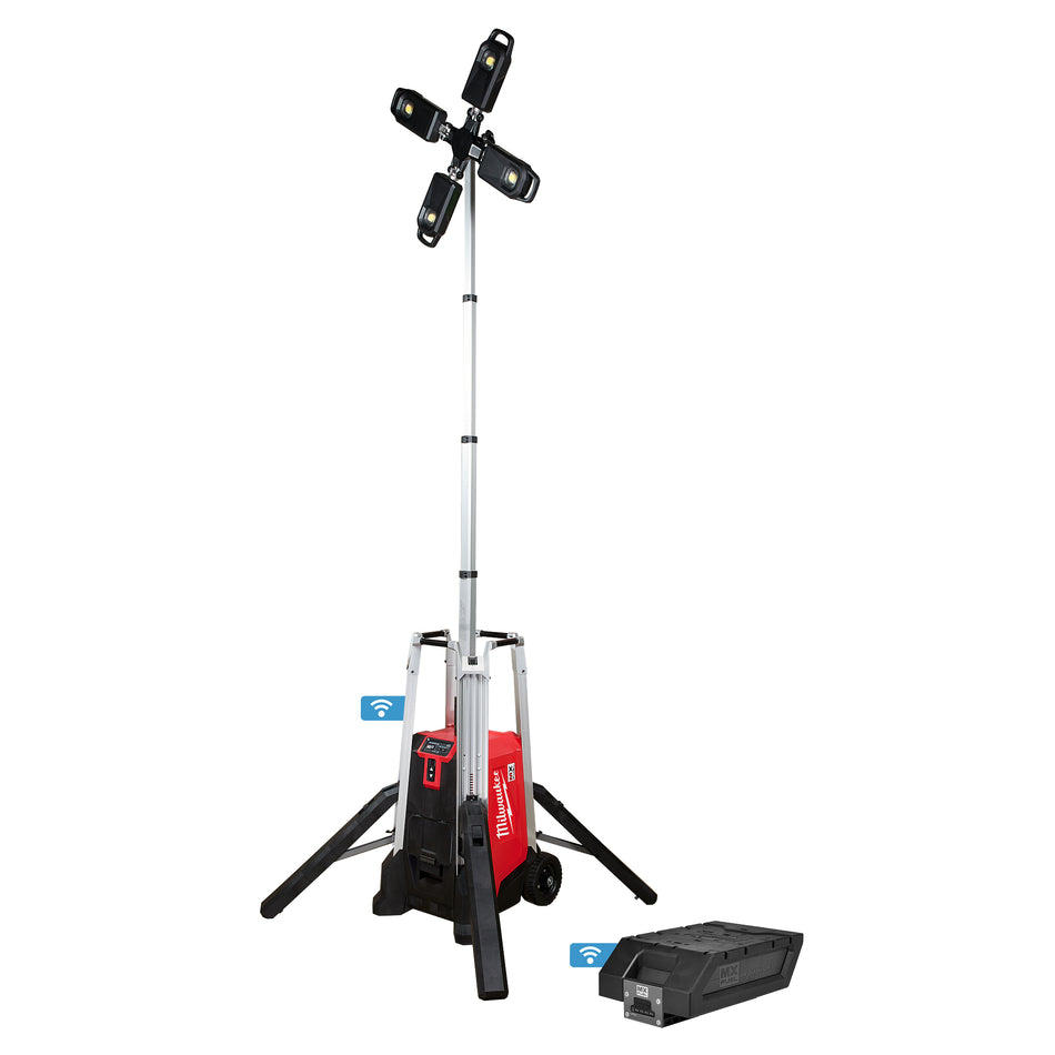 MX FUEL Lithium-Ion sans fil ROCKET Tower Light/Charger