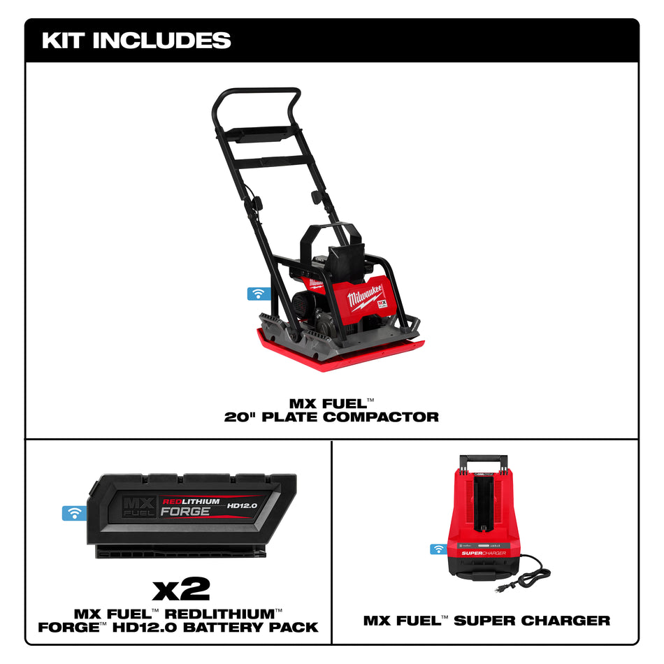MX FUEL™ Plate Compactor Kit 20