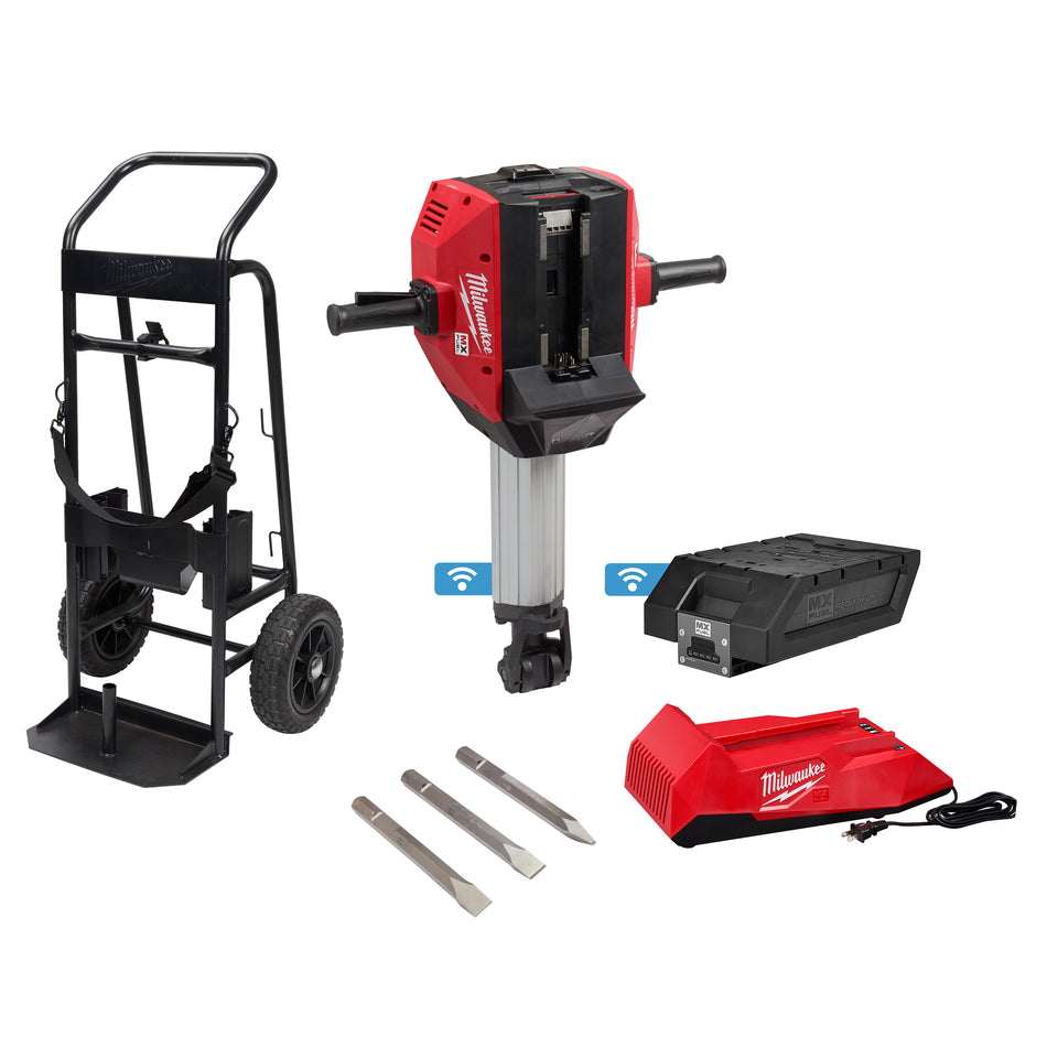MX FUEL Lithium-Ion Cordless Breaker Kit