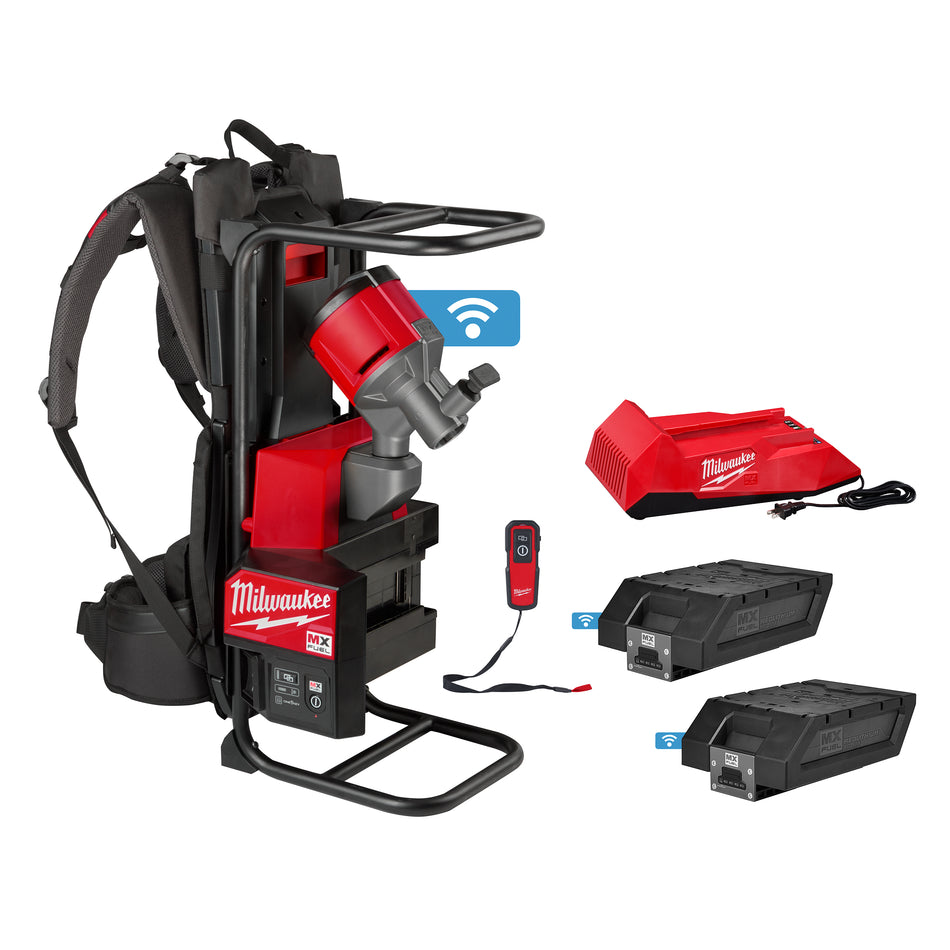 MX FUEL Backpack Concrete Vibrator Kit