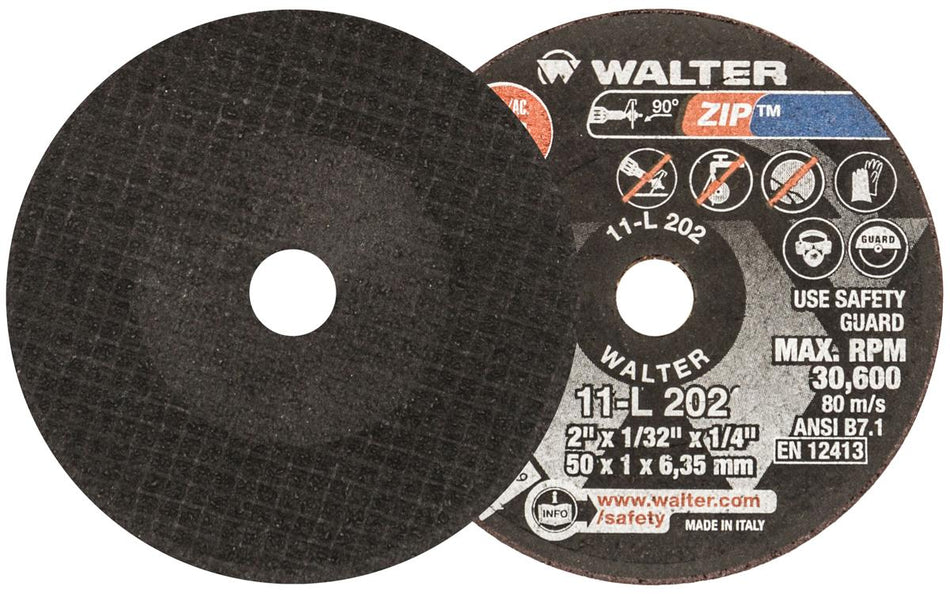 2X1/32X1/4 ZIP CUTTING WHEELS-PKG 5