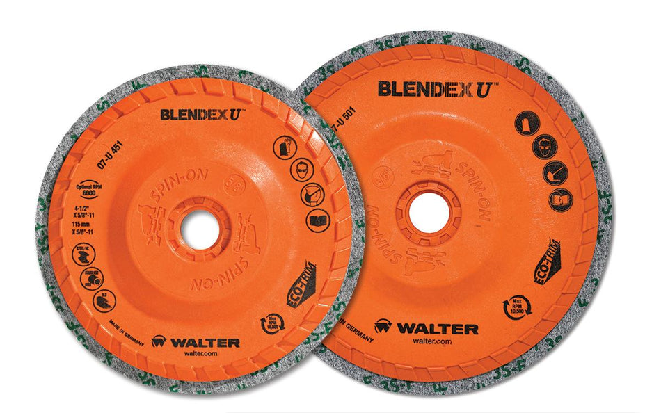 4-1/2 in X 5/8 in -11 BLENDEX U CUP