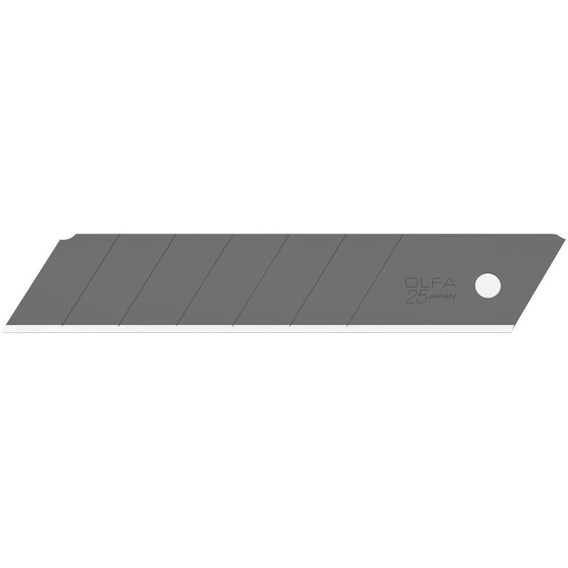 OLFA 25mm HBB-20B Black Snap Blades, 20pk