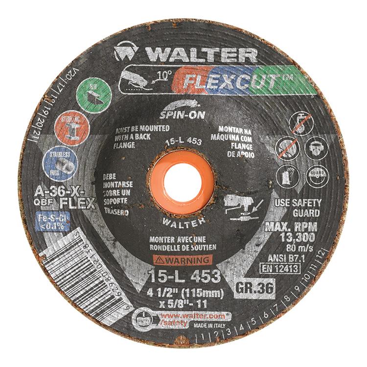 4-1/2 po / A-36-X-FLEX